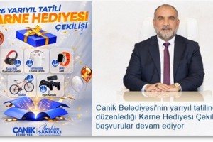 Bu Yıl Da Karne Hediyeleri Canik Belediyesi'nden 